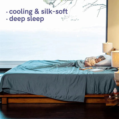 100% Pure Bamboo Bed Sheet Set – 4 or 6 Pieces