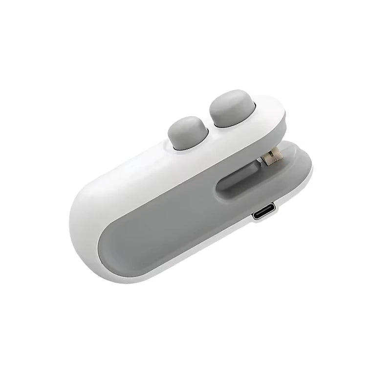 Rechargeable 2-in-1 Mini Bag Sealer & Cutter