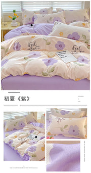 4 Pieces Bedding Set