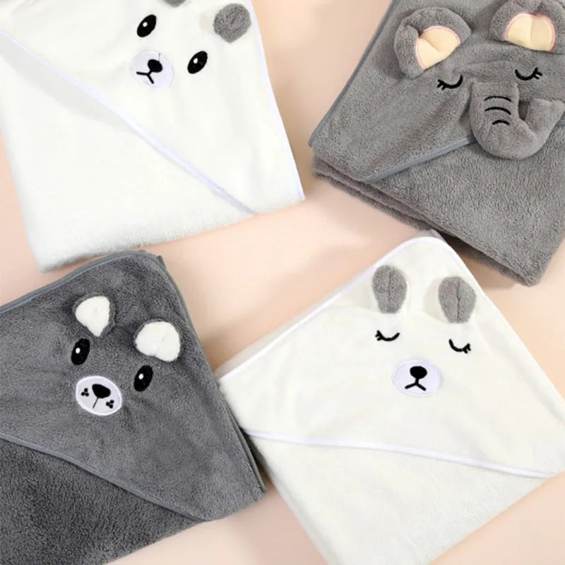 Soft Hooded Baby Bath Towel