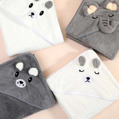 Soft Hooded Baby Bath Towel