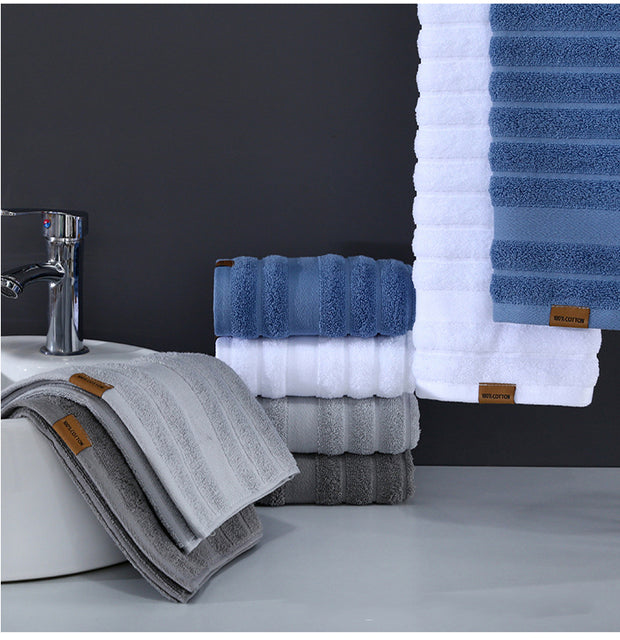 Pure Cotton Bath Towel Set