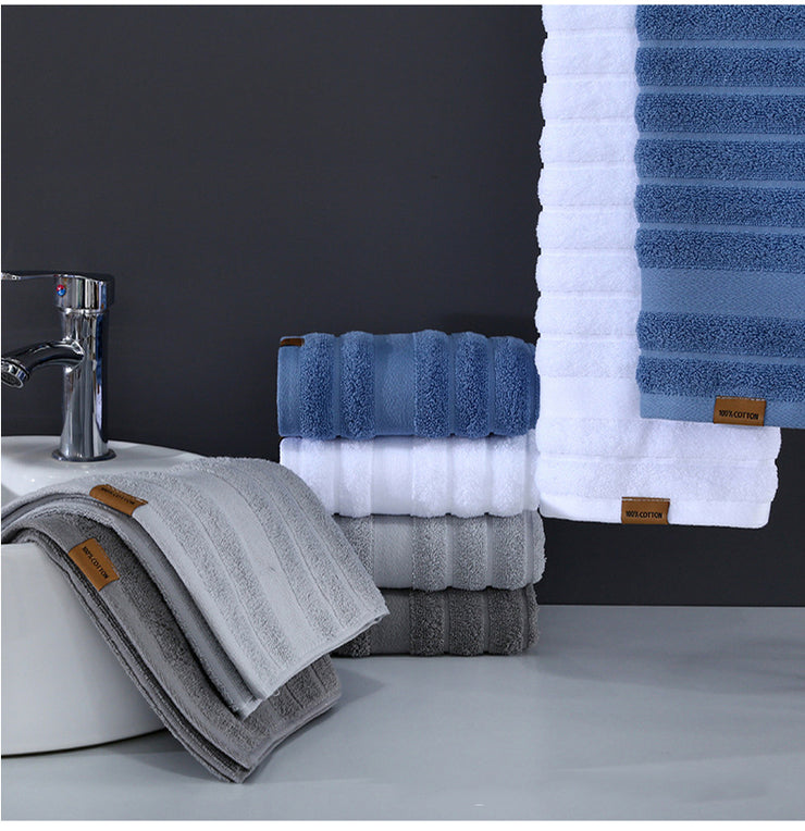 Pure Cotton Bath Towel Set