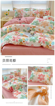 4 Pieces Bedding Set