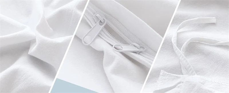 100% Washed Cotton Bedding Set