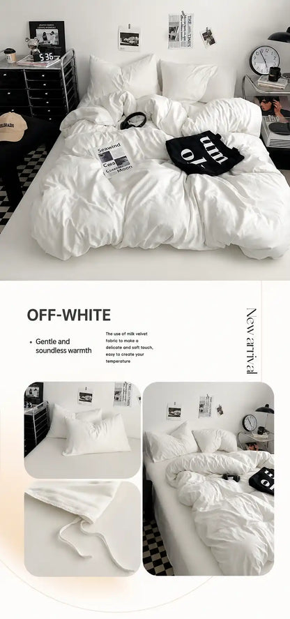 100% Washed Cotton Bedding Set