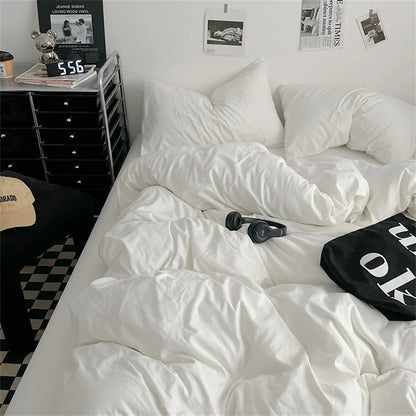 100% Washed Cotton Bedding Set