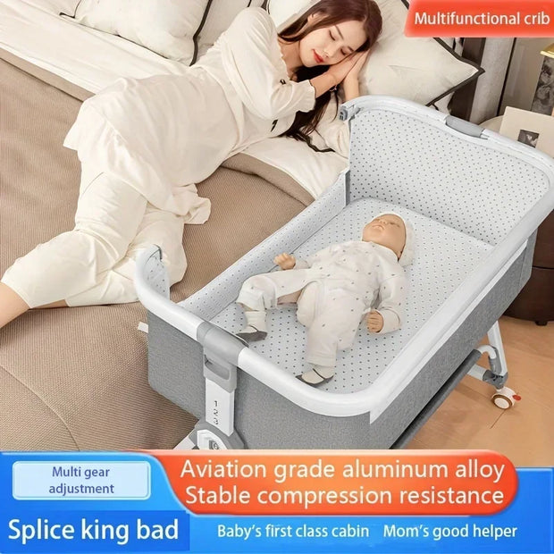 Folding Bed Children Multi Functional Baby Crib
