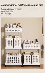 Multifunctional Storage Rolling Cart