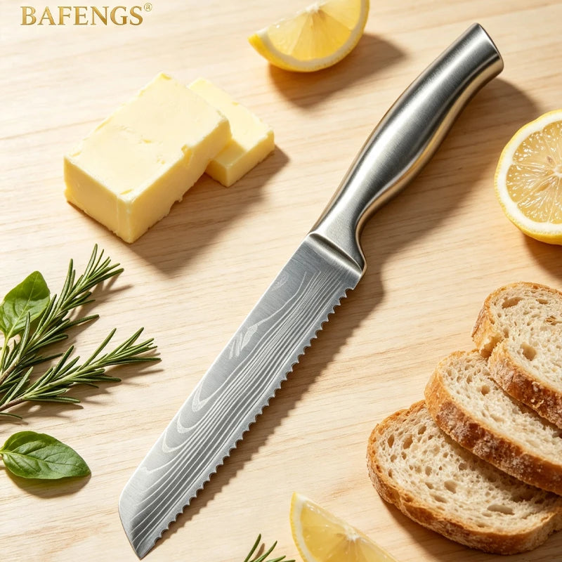 Stainless Steel Kitchen Knives & Sets