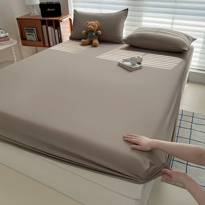 Washed Polyester Fitted Sheet