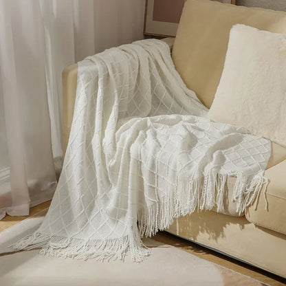 Luxe Knit Throw Blanket