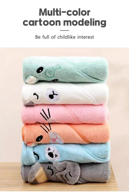 Soft Hooded Baby Bath Towel