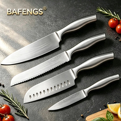Stainless Steel Kitchen Knives & Sets