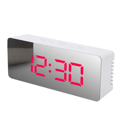 LED Desk Clock with Temperature Display