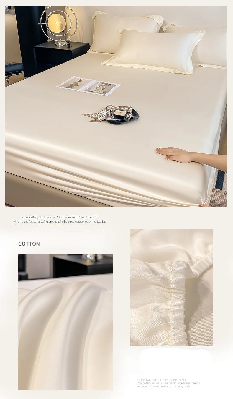 100% Pure Bamboo Bed Sheet Set – 4 or 6 Pieces
