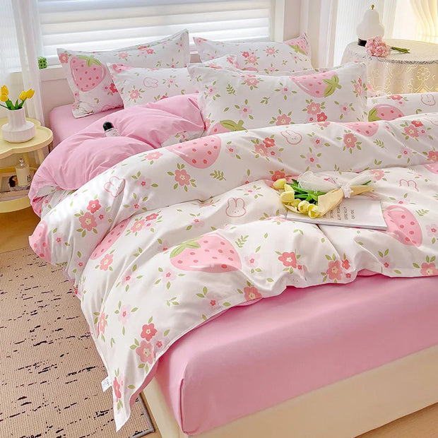4 Pieces Bedding Set