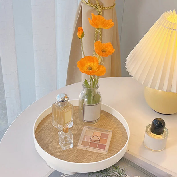 Elegant Round Storage Tray