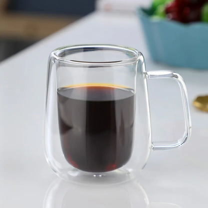 Double-Wall Glass Mug
