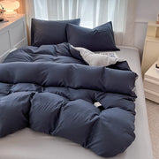 4 Pieces 2 Side Color Bedding Set