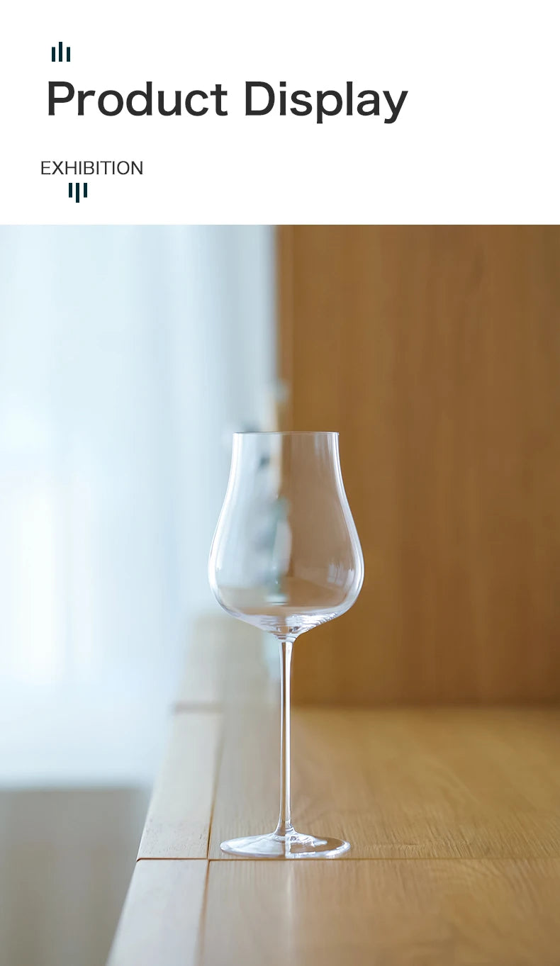 Crystal Burgundy Wine Glass