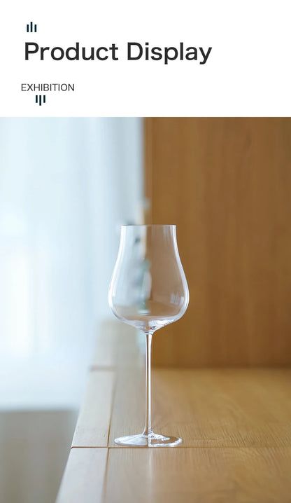 Crystal Burgundy Wine Glass