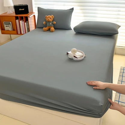 Washed Polyester Fitted Sheet