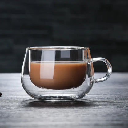 Double-Wall Glass Mug
