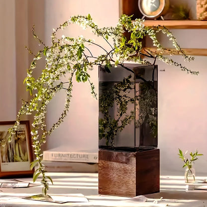 Nordic Acrylic Sculptural Vase