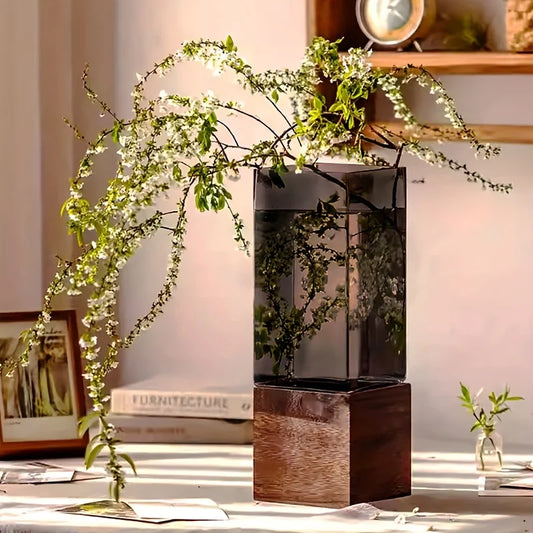 Nordic Acrylic Sculptural Vase