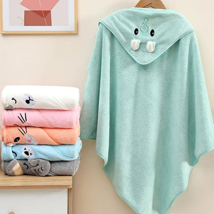 Soft Hooded Baby Bath Towel