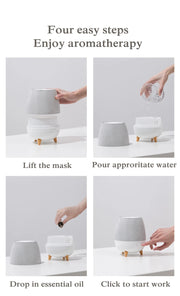 Humidifier and Essential Oil Diffuser with Remote Control