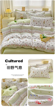 4 Pieces Bedding Set