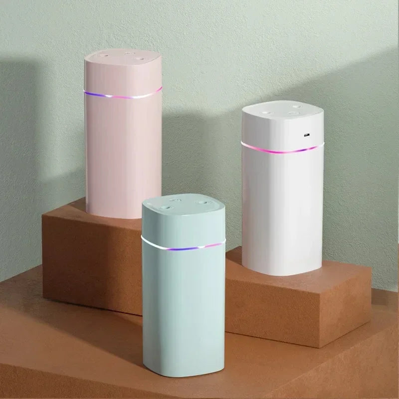 Dual-Nozzle USB Desk Humidifier
