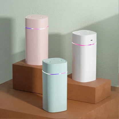 Dual-Nozzle USB Desk Humidifier