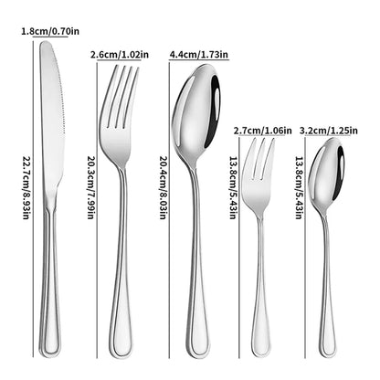 Stainless Steel Flatware Set
