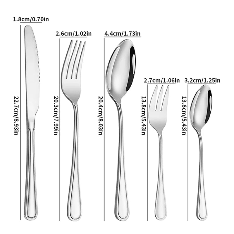 Stainless Steel Flatware Set
