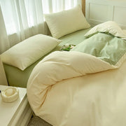 4 Pieces 2 Side Color Bedding Set