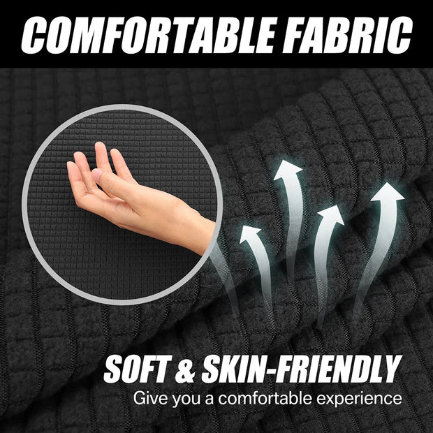 Stretch Jacquard Sofa Cover – 1/2/3/4 Seaters + Cushion Covers.