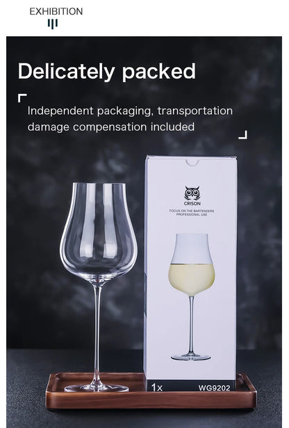 Crystal Burgundy Wine Glass