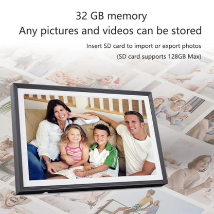 10.1" Digital Photo Frame | 1280×800 IPS Screen with Clock & Calendar