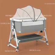 Folding Bed Children Multi Functional Baby Crib