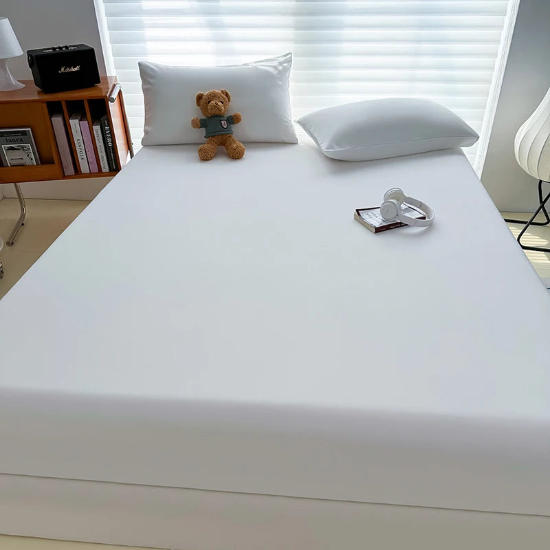 Washed Polyester Fitted Sheet
