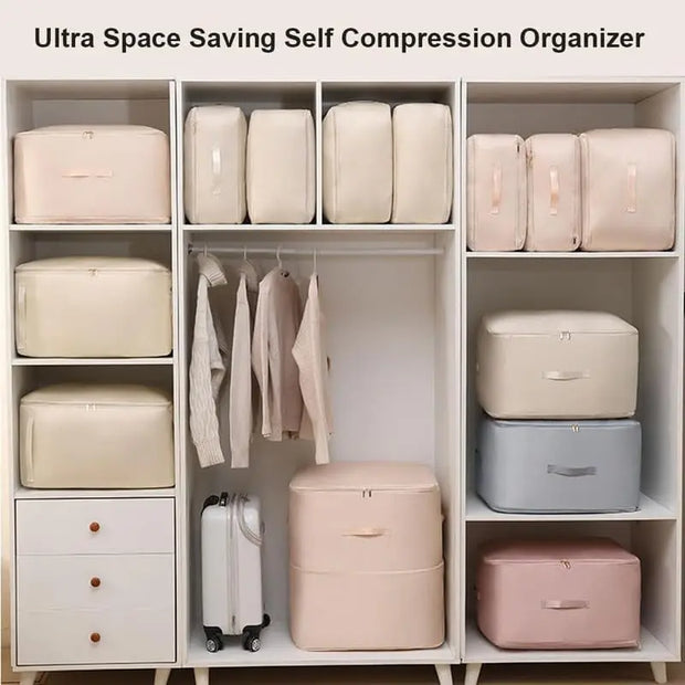 Self Compression Organizer Duvet Storage Bag