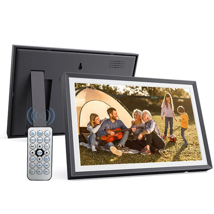 10.1" Digital Photo Frame | 1280×800 IPS Screen with Clock & Calendar