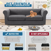 Stretch Jacquard Sofa Cover – 1/2/3/4 Seaters + Cushion Covers.