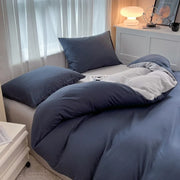 4 Pieces 2 Side Color Bedding Set