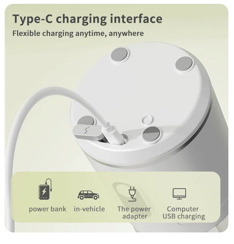 Portable Juice Blender - Rechargeable