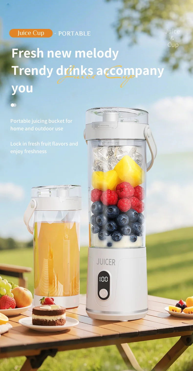 Portable Juice Blender - Rechargeable