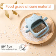 1pc Baby Silicone Teether Glove Shaped